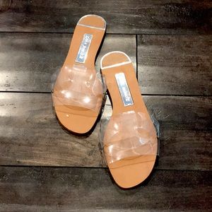 Zara clear top slides